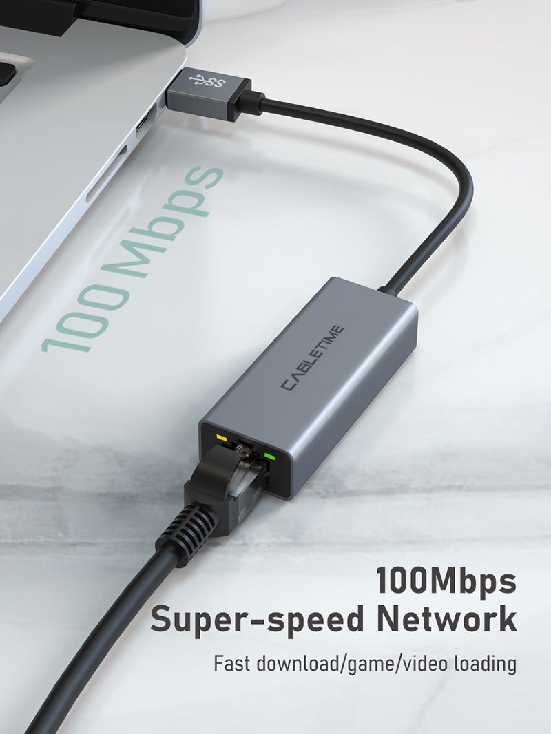 كابل تايم USB إلى RJ45 إيثرنت - Image 3